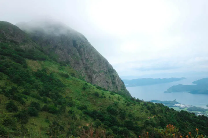 View of Sai Kung from Ma On Shan